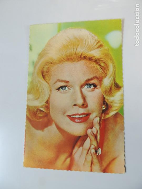 Cine: doris day - postal original color troquelada - ed. tarje fher