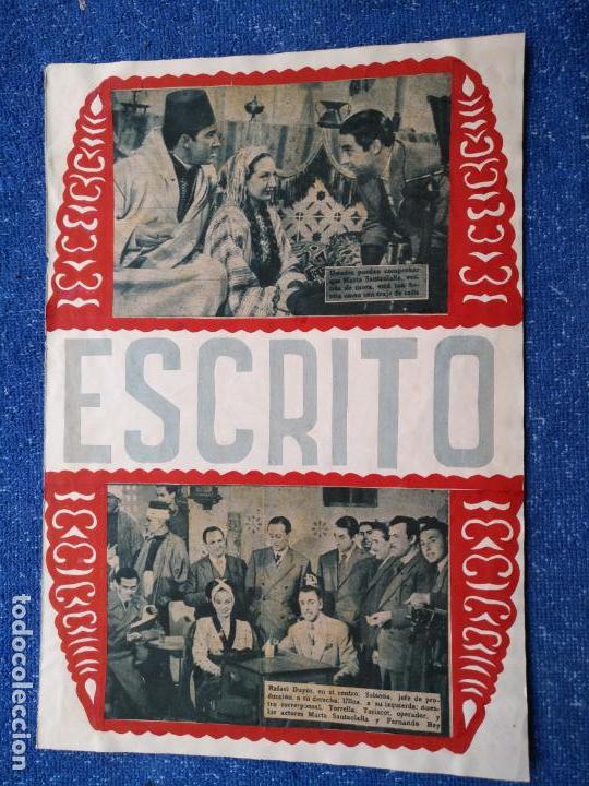 Cinema: HAGA SU OFERTA - HOJA ALBUM A&Ntilde;OS 50 CINE ACTORES ACTRICES CANTANTES ARTISTAS PELICULAS TEATRO