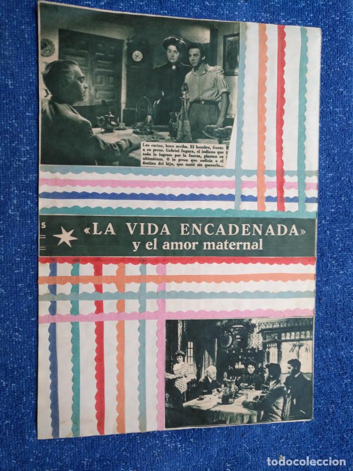 Cinema: HAGA SU OFERTA - HOJA ALBUM A&Ntilde;OS 50 CINE ACTORES ACTRICES CANTANTES ARTISTAS PELICULAS TEATRO