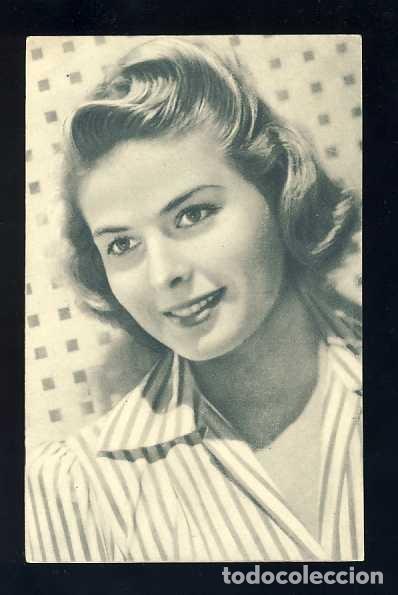 Cine: Postal de artista de cine: INGRID BERGMANN (num.101)