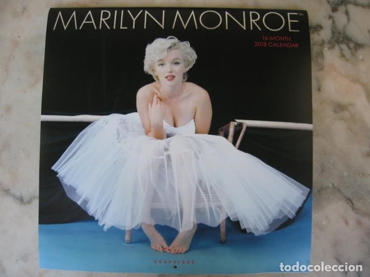 Cine: Calendario 2018 de Marilyn Monroe 30 X 30 CM.