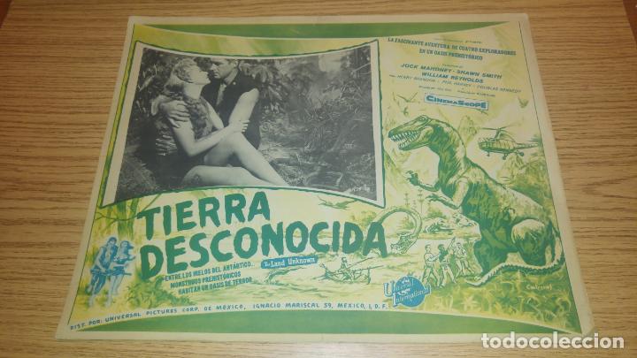 Kino: FOTOCROMO LOBBY MEXICAN. TIERRA DESCONOCIDA