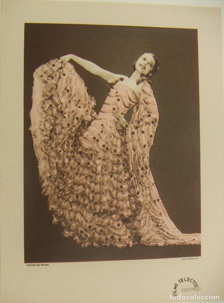 Cinema: FILMS SELECTOS. SUPLEMENTO ART&Iacute;STICO ADRIENNE AMES N&ordm; 157 1933