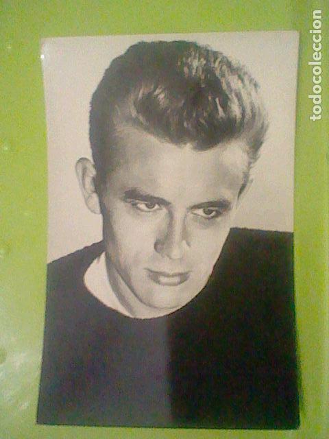 Cine: JAMES DEAN ED JRB ESCRITA  FOTO POSTAL ORIGINAL A&Ntilde;OS 60