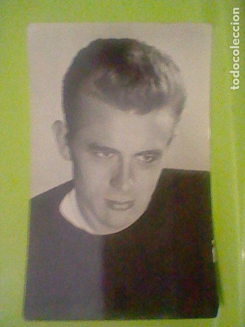 Cine: JAMES DEAN ED ARCHIVO BERMEJO  ESCRITA 5813 FOTO POSTAL ORIGINAL A&Ntilde;OS 60
