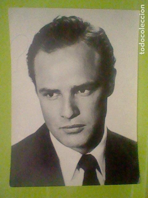 Cine: MARLON BRANDO FOTO FICHA ROMANTICA REVISTA ROM&Aacute;NTICA A&Ntilde;OS 50&acute;S 60&acute;S