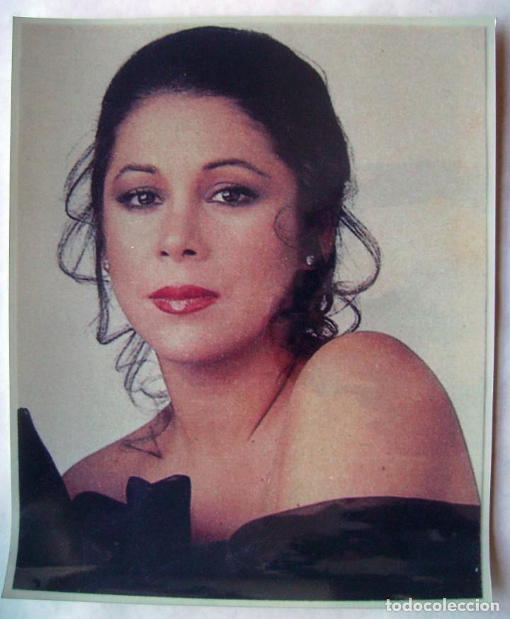 Cine: ISABEL PANTOJA. MINIPOSTER 37,5 x 45,5 cms. reproducci&oacute;n fotogr&aacute;fica.