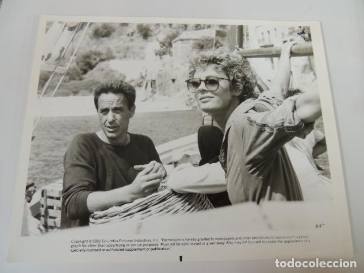 Cine: john cassavetes susan sarandon - foto b/n original - la tempestad tempest Shakespeare