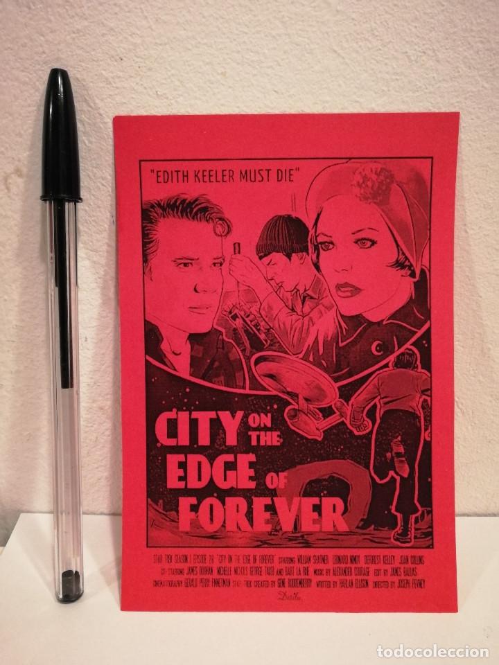 Cine: IMPRESO PAPEL -9*13- CITY ON THE EDGE OF FOREVER - STAR TREK - CIENCIA FICCION