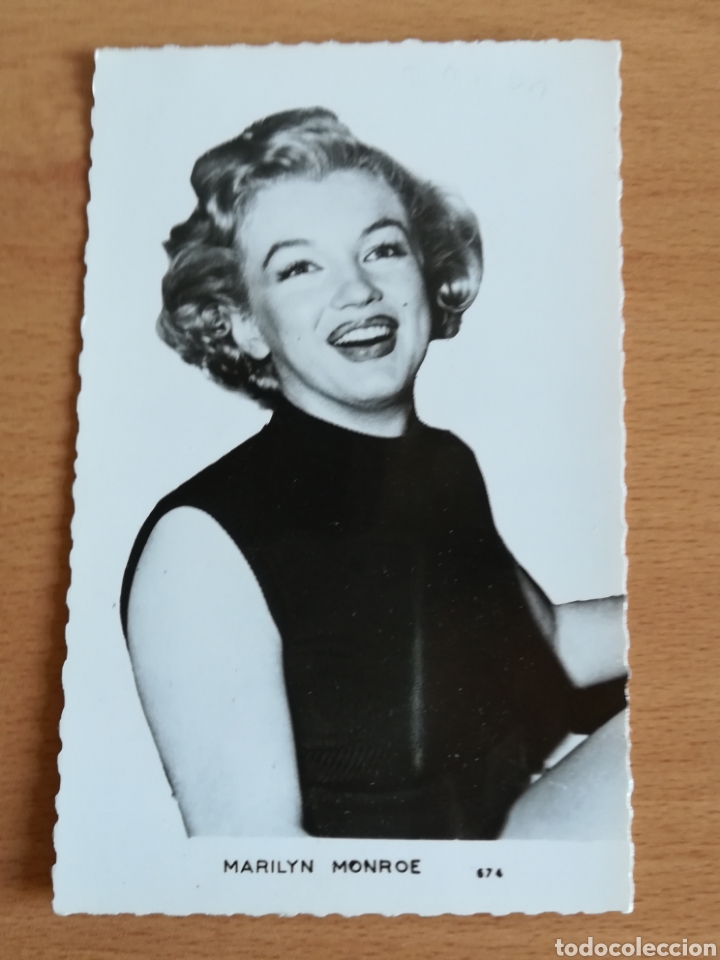 Cine: Postal fotogr&aacute;fica Marilyn Monroe - Photo H.P.S. - Editions P. I. Par&iacute;s
