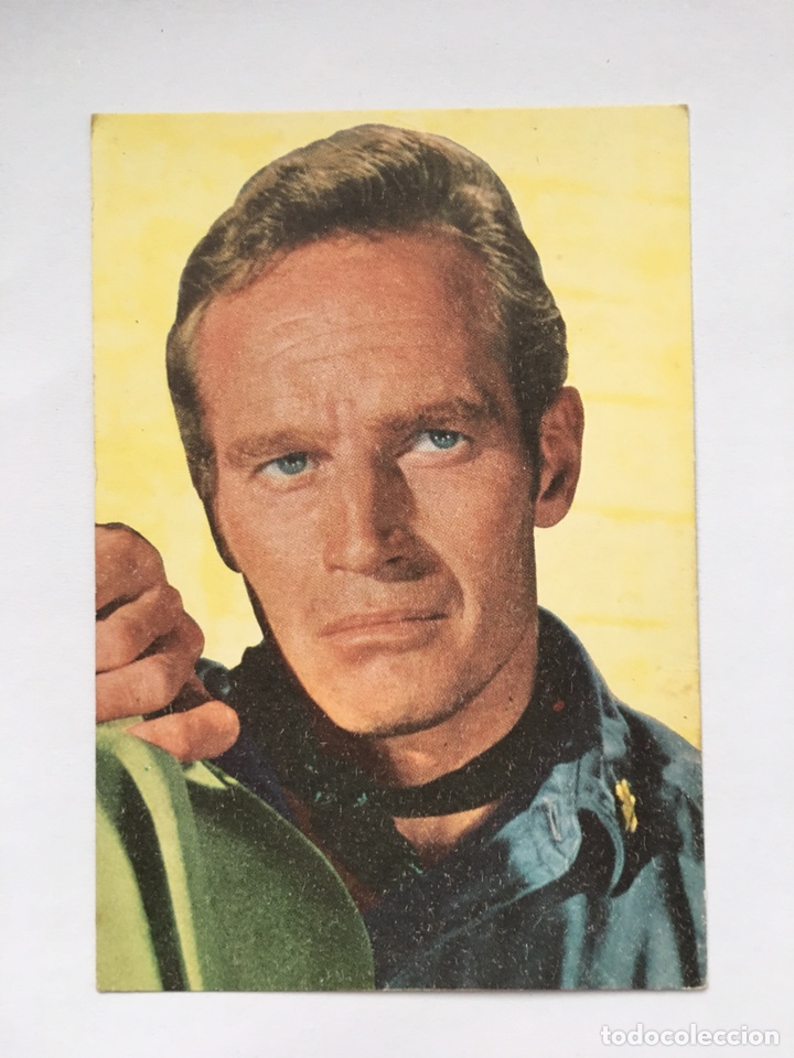 Cine: Antigua postal de Charlton Heston tarjefher