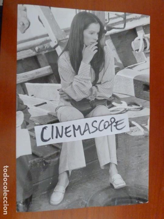 Cine: geraldine chaplin foto original antigua