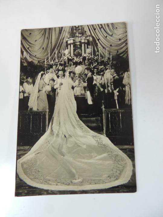 Cine: paquita rico vicente parra - postal b/n original - donde vas alfonso XII