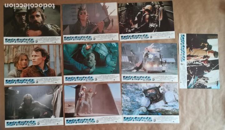 Cine: 10 FOTOCROMOS PEL&Iacute;CULA DESTRUCTOR