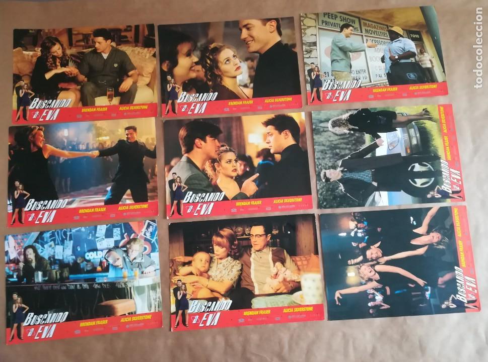 Kino: 9 FOTOCROMOS PEL&Iacute;CULA BUSCANDO A EVA