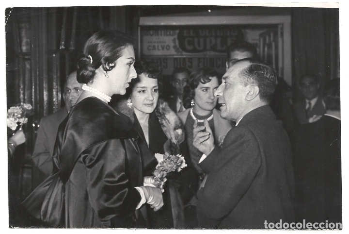 Kino: F29798 ESTRENO DE EL ULTIMO CUPLE FOTO B/N ORIGINAL PRENSA FOTOGRAFO ALFREDO