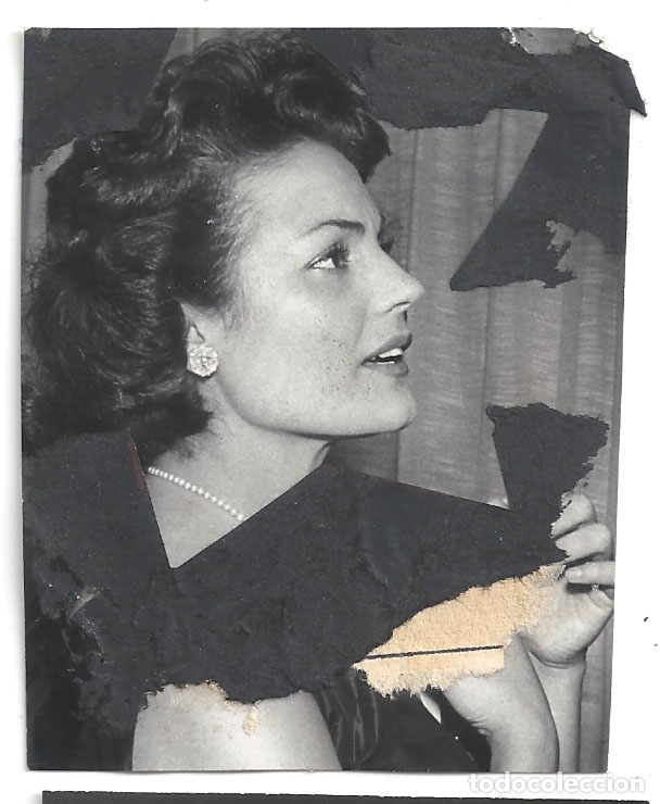 Cine: F29820 CARMEN SEVILLA FOTO B/N ORIGINAL PRENSA FOTOGRAFO BASABE