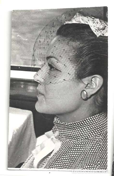 Cine: F35518 CARMEN SEVILLA FOTO B/N ORIGINAL PRENSA