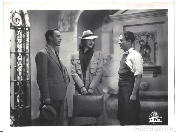 Cinema: F29837 ROSITA YARZA MANUEL LUNA MALVALOCA FOTO B/N ORIGINAL ESPA&Ntilde;OLA CIFESA