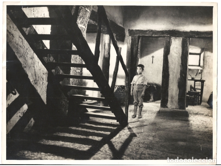 Kino: F29872 PABLITO CALVO MARCELINO PAN Y VINO FOTO B/N ORIGINAL ESPA&Ntilde;OLA