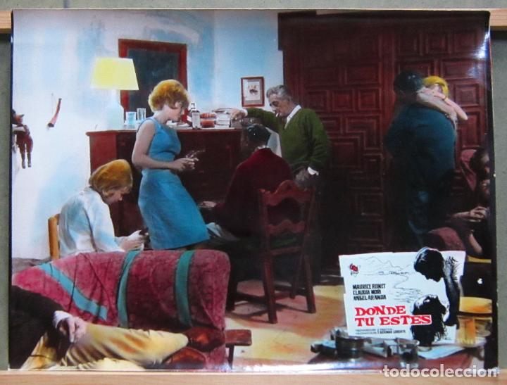Kino: F29763 MAURICE RONET CLAUDIA MORI DONDE TU ESTES FOTOGRAFIA COLOR ORIGINAL ESPA&Ntilde;OLA 30X40