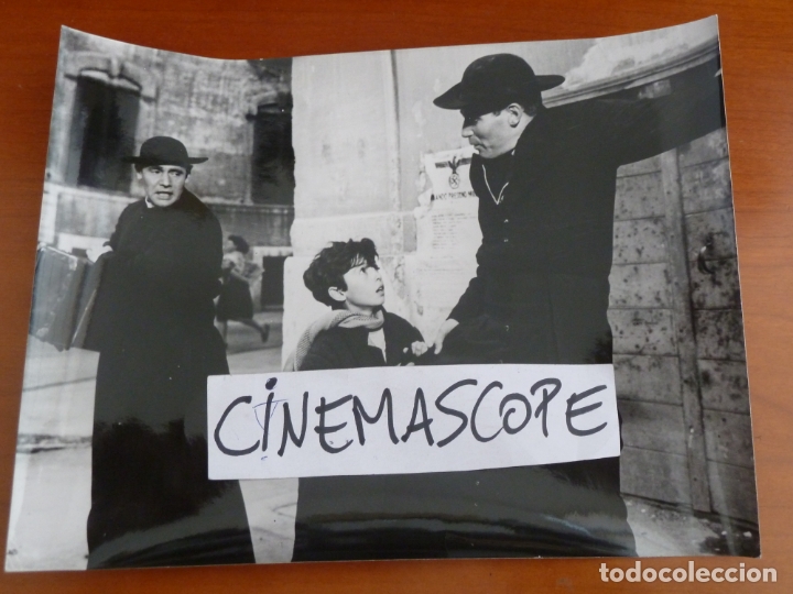 Cine: aventura en roma charlton heston foto original antigua