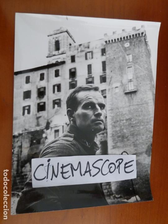 Cine: aventura en roma charlton heston foto original antigua