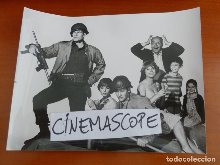 Cine: aventura en roma charlton heston foto original antigua