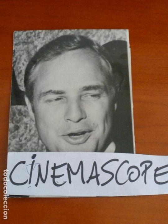 Cine: marlon brando foto original antigua a&ntilde;os 70