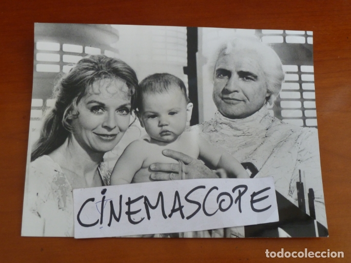 Cine: superman - foto original antigua a&ntilde;os 70 - Susannah York marlon brando
