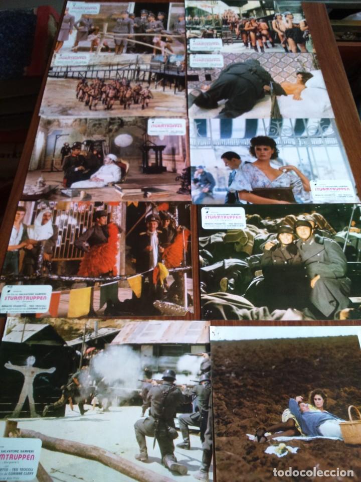 Cinema: STURMTRUPPEN ( JO... QUE GUERRA ) - 14 FOTOCROMOS ORIGINALES -- RENATO POZZETTO Y TEO TEOCOLI  1977