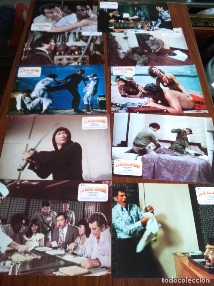 Cinema: LA ULTIMA REUNION -- 10 FOTOCROMOS ORIGINALES -- 1981 --