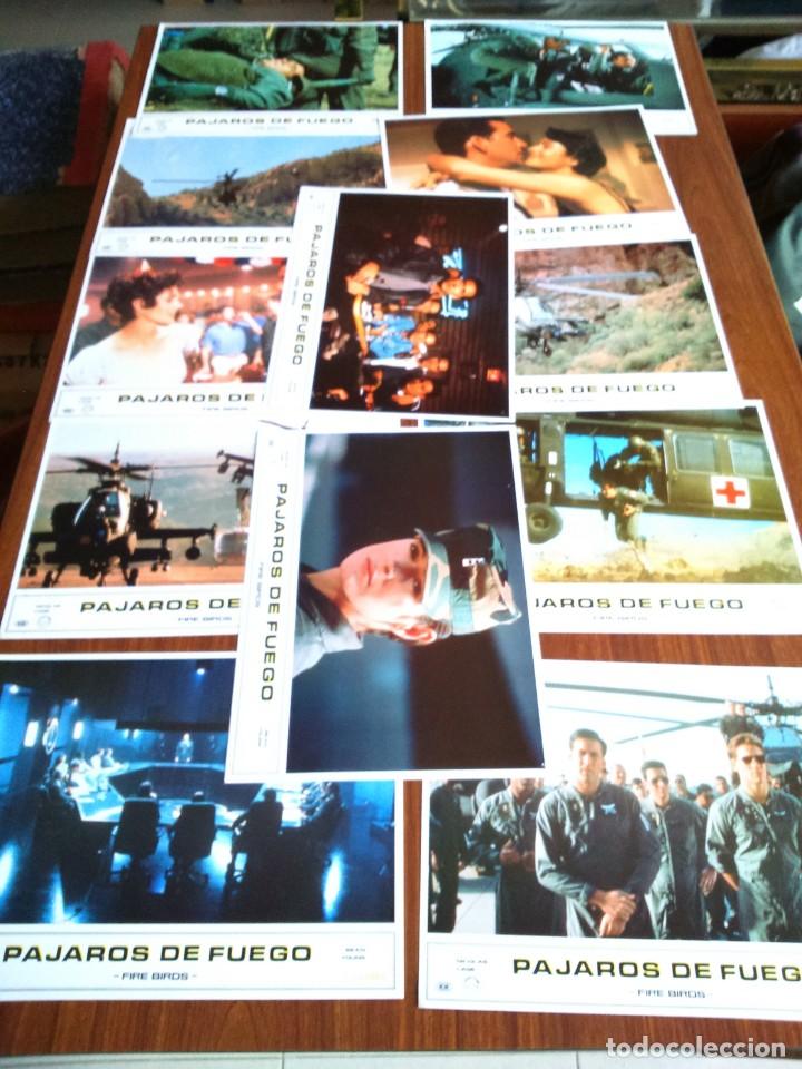 Cinema: PAJAROS DE FUEGO -- 12 FOTOCROMOS ORIGINALES -- NICOLAS CAGE --