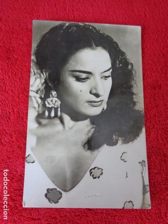 Cine: BONITA POSTAL FOTOGRAFICA DE LOLA FLORES - 1957