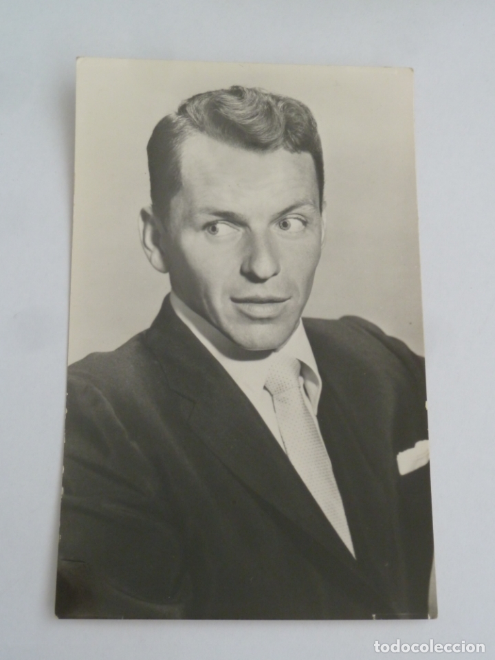 Cine: frank sinatra postal original antigua ediciones soberanas perfecto estado