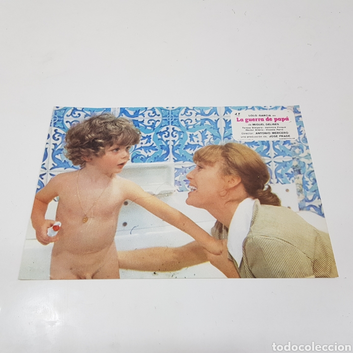 Cine: FOTOCROMOS PELICULA LA GUERRA DE PAPA - tdkcn1