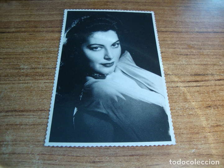 Cine: (ALB-TC-92) POSTAL SERIE GOLDEN STAR AVA GARDNER