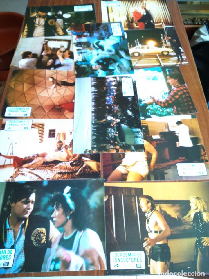 Cinema: LOCADEMIA DE CONDUCTORES -- 12 FOTOCROMOS ORIGINALES --