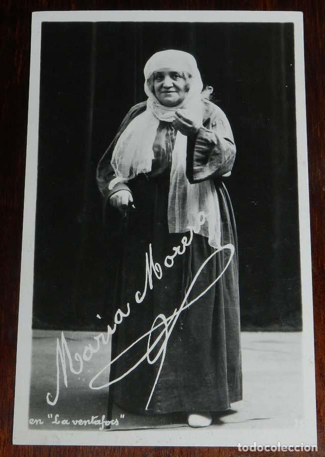 Cine: FOTO POSTAL DE MARIA MORERA EN LA VENTAFOCS, TEATRO, N. 35, NO CIRCULADA.