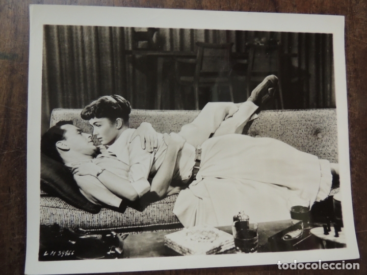 Cine: debbie reynolds frank sinatra- foto original b/n - the tender trap el solteron y el amor