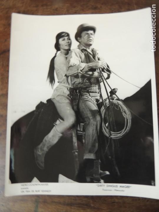 Cine: frank sinatra michele carey - foto original b/n - dirty dingus magee duelo de pillos