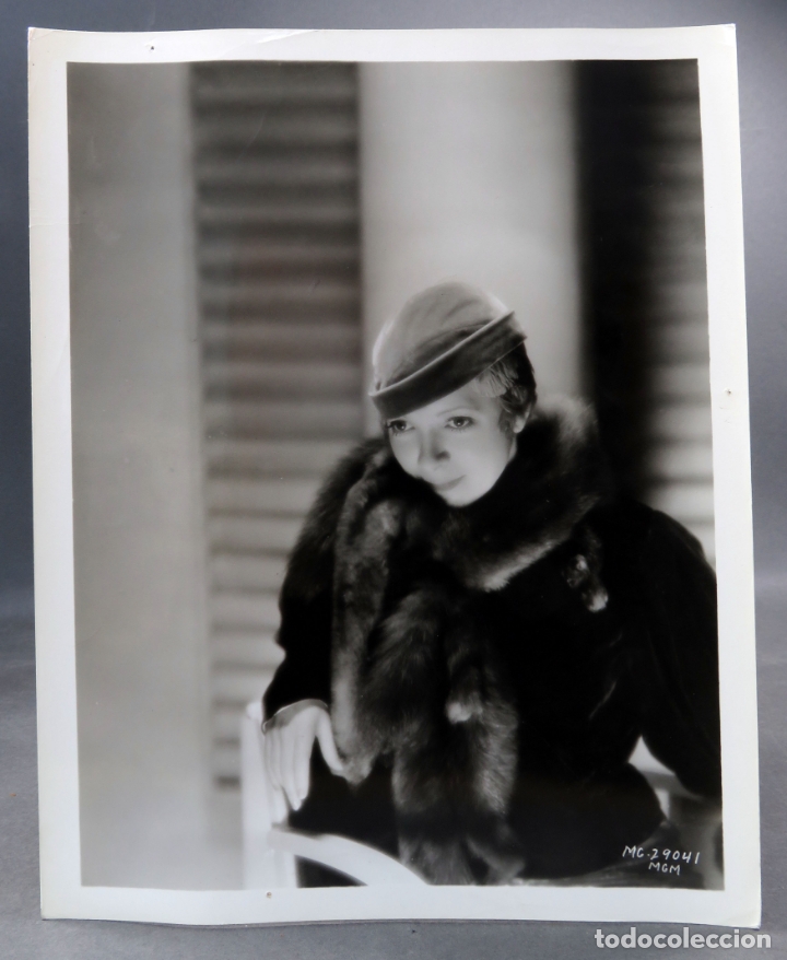 Cine: Foto original prensa Helen Hayes Metro Goldwyn Mayer a&ntilde;os 30 26 cm x 20 cm
