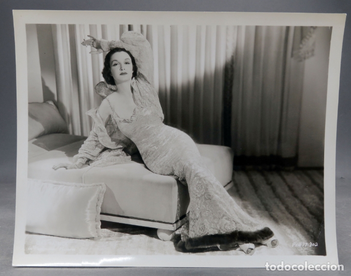Cine: Foto original prensa Gail Patrick Paramount a&ntilde;os 30 26 cm x 20 cm