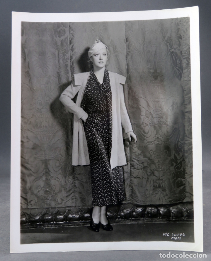 Cine: Foto original prensa Marion Davies Metro Goldwyn Mayer a&ntilde;os 30 26 cm x 20 cm