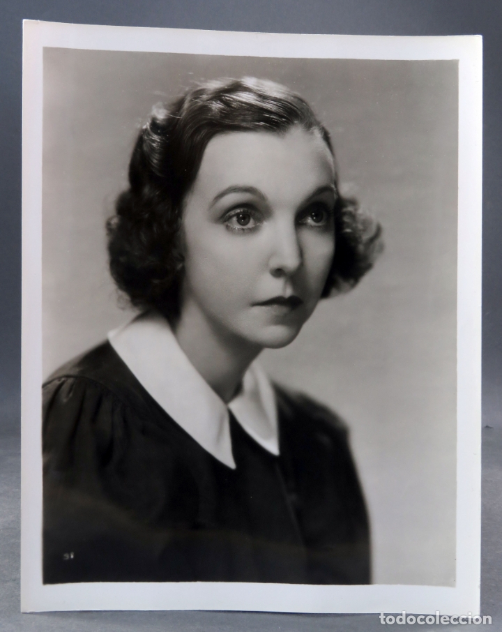 Cine: Foto original prensa Zasu Pitts Universal a&ntilde;os 30 26 cm x 20 cm