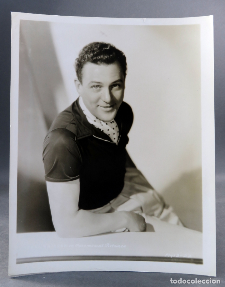 Cine: Foto original prensa Carl Brisson Paramount a&ntilde;os 30 26 cm x 20 cm