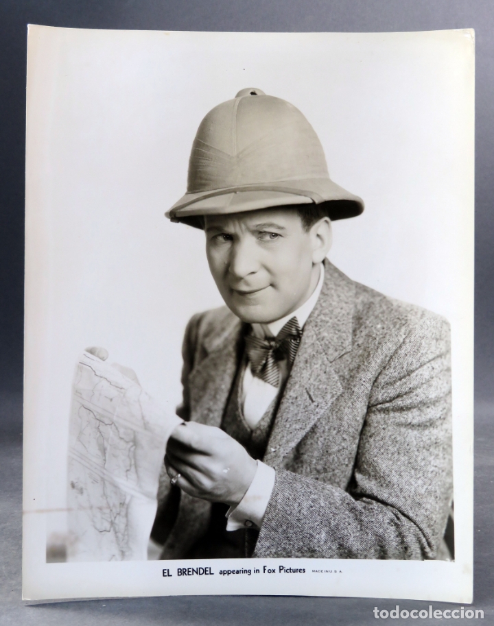 Cine: Foto original prensa El Brendel Fox Pictures en Mis labios enga&ntilde;an a&ntilde;os 30 26 cm x 20 cm