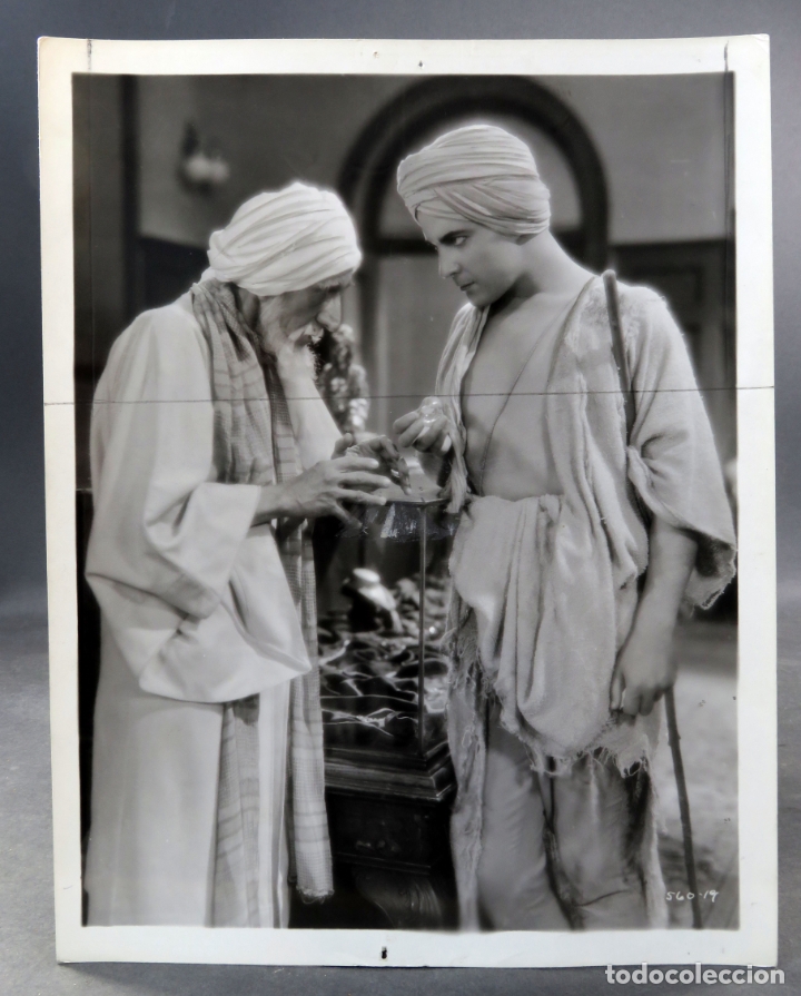 Cine: Foto original prensa pel&iacute;cula El Hijo del Destino Ram&oacute;n Novarro 1931 26 cm x 20 cm