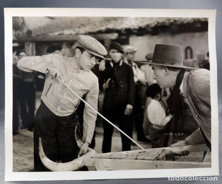 Kino: Foto original prensa pel&iacute;cula Suena el Clar&iacute;n George Raft Adolphe Menjou 1934 26 cm x 20 cm
