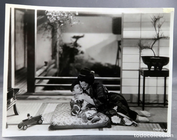 Cine: Foto original prensa pel&iacute;cula Madame Butterfly Silvia Sidney 1932 26 cm x 20 cm